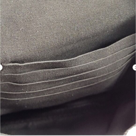 Cluci Ivory Faux Leather Crossbody Sling Bag Water Scratch Resistant Reversible - Picture 9 of 11